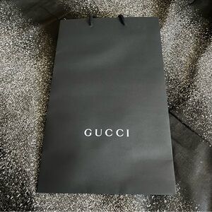 Gucci Charcoal Gift Bag